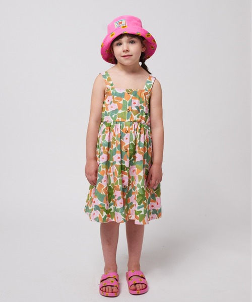 BOBO CHOSES(ボボショーズ)の「Floral strap dress(ワンピース・キッズ・その他3・110/120/130)」の1枚目の写真