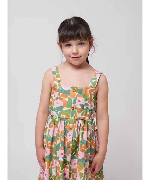 BOBO CHOSES(ボボショーズ)の「Floral strap dress(ワンピース・キッズ・その他3・110/120/130)」の2枚目の写真