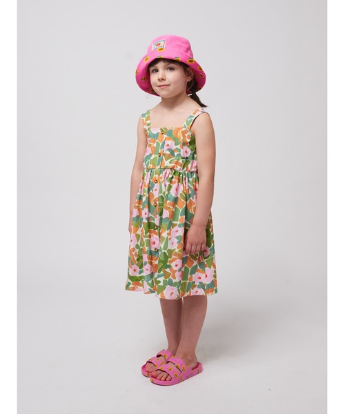 BOBO CHOSES(ボボショーズ)の「Floral strap dress(ワンピース・キッズ・その他3・110/120/130)」の3枚目の写真