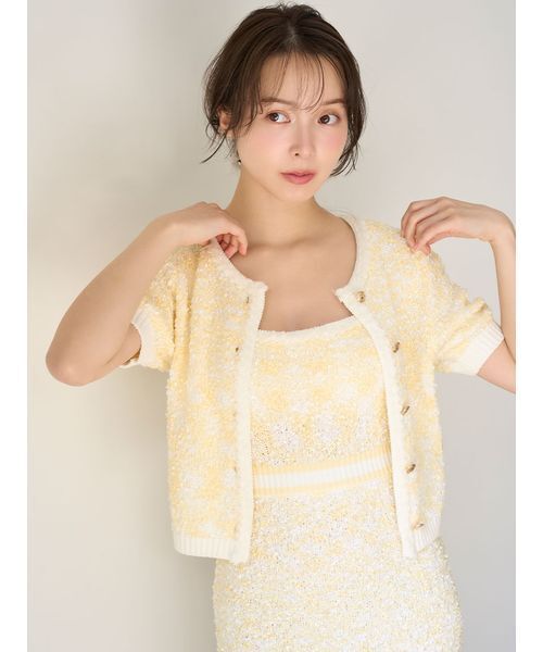 SNIDEL HOME セット販売　ツイードワンピース ピンク FREE SNIDEL HOME｜ツイードワンピース | Rakuten Fashion(楽天
