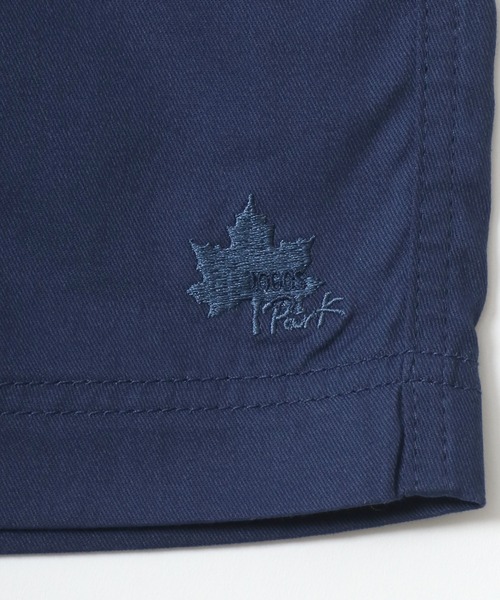 LOGOS（ロゴス）の「LOGOS/ロゴス ツイル ワンポイントロゴ刺繍 カラーショーツ ショートパンツ（その他パンツ・メンズ・ブラック/オレンジ/イエロー/カーキ/ネイビー/ベージュ・LL/L/M）」の16枚目の写真