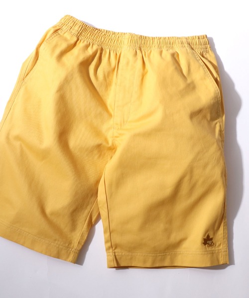 LOGOS（ロゴス）の「LOGOS/ロゴス ツイル ワンポイントロゴ刺繍 カラーショーツ ショートパンツ（その他パンツ・メンズ・ブラック/オレンジ/イエロー/カーキ/ネイビー/ベージュ・LL/L/M）」の18枚目の写真