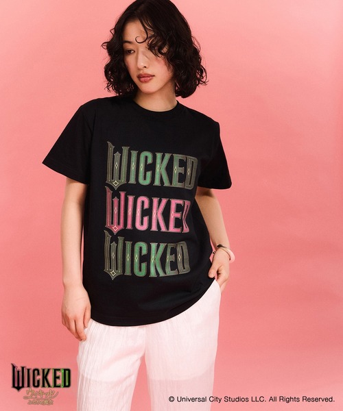 ADAM ET ROPE'（アダムエロペ）の「【WEB限定】ウィキッド for ADAM ET ROPE TEE（Tシャツ/カットソー・レディース・ホワイト系その他/ホワイト系その他3/ブラック/ブラック系その他2/ブラック系その他/ホワイト系その他2・S/M）」の7枚目の写真