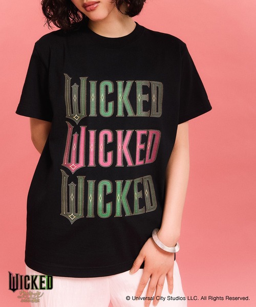 ADAM ET ROPE'（アダムエロペ）の「【WEB限定】ウィキッド for ADAM ET ROPE TEE（Tシャツ/カットソー・レディース・ホワイト系その他/ホワイト系その他3/ブラック/ブラック系その他2/ブラック系その他/ホワイト系その他2・S/M）」の13枚目の写真