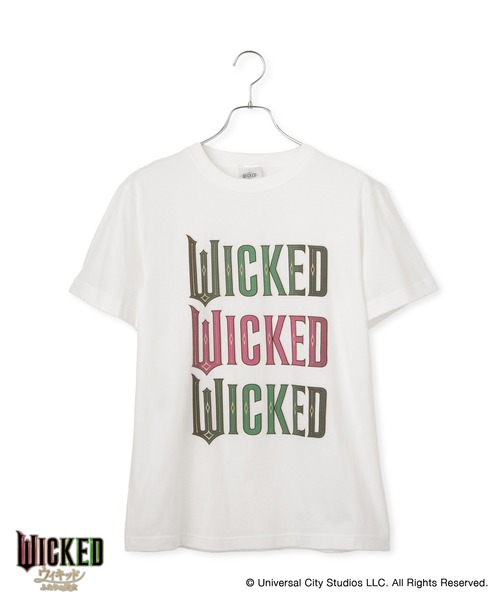 ADAM ET ROPE'（アダムエロペ）の「【WEB限定】ウィキッド for ADAM ET ROPE TEE（Tシャツ/カットソー・レディース・ホワイト系その他/ホワイト系その他3/ブラック/ブラック系その他2/ブラック系その他/ホワイト系その他2・S/M）」の17枚目の写真