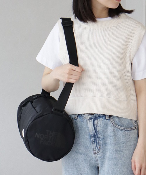 THE NORTH FACE(ザノースフェイス)の「【THE NORTH FACE/ザノースフェイス】 LIGHT DUFFLE BAG S / ライト ダッフル バッグ S(ショルダーバッグ・メンズ・ブラック・FREE)」の4枚目の写真