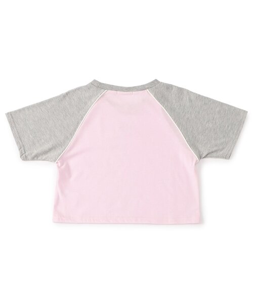 algy（アルジー）の「メタルロゴラグラン半袖T（Tシャツ/カットソー・キッズ・ピンク/ブラック/オフホワイト・SMALL/MEDIUM/X-SMALL/XX-SMALL）」の7枚目の写真