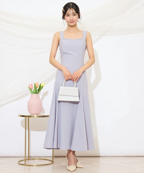 WILLSELECTION(ウィルセレクション)の「バックレースアップワンピース(ドレス・レディース・ブラック/サックスブルー/アイボリー/ピンク/ミント・FREE)」の20枚目の写真