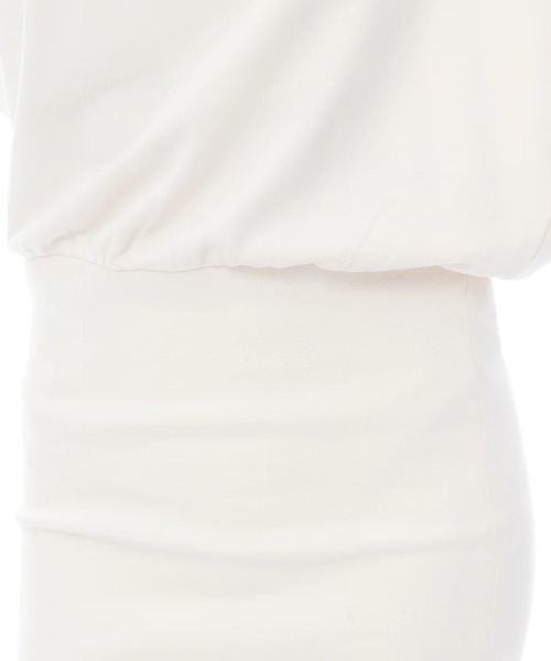 RVCA(ルーカ)の「RVCA レディース PATCHED RVCA SS DRESS ワンピース 【2025年春夏モデル】/ルーカビッグロゴワンピ(ワンピース・レディース・オフホワイト/ブラック/パープル・SMALL/MEDIUM)」の6枚目の写真