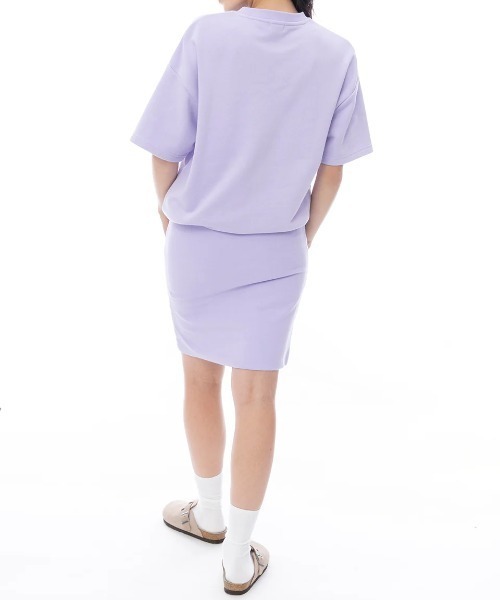 RVCA(ルーカ)の「RVCA レディース PATCHED RVCA SS DRESS ワンピース 【2025年春夏モデル】/ルーカビッグロゴワンピ(ワンピース・レディース・オフホワイト/ブラック/パープル・SMALL/MEDIUM)」の11枚目の写真
