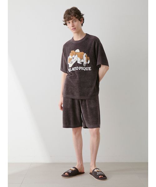 HOMME】エアモコベアジャガードプルオーバー(ニットプルオーバー