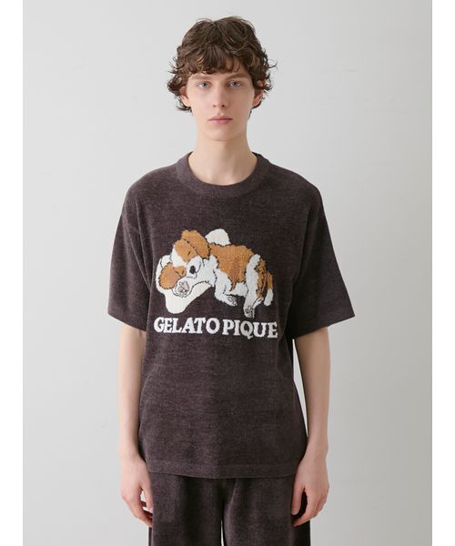 ジェラートピケ gelatopique エアリーモコ ルームウェア セット gelato pique ジェラートピケ エアリーモコモチーフジャガード