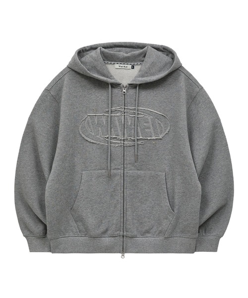 ★韓国の人気★【HoodByAir】★フロントロゴフードパーカ★ ☆K-POPアイドル着用【UNISEX】Wai Kei/ロゴアップリケフーディ