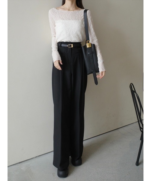 amel（エイメル）の「クラシックレースシアートップス/アイボリー（シャツ/ブラウス・レディース・アイボリー・FREE）」の22枚目の写真