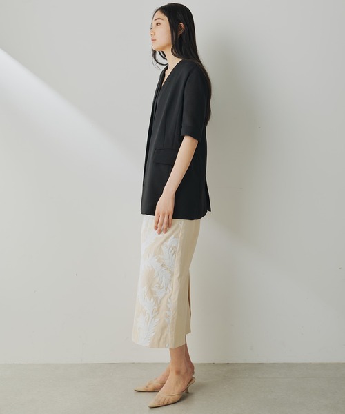 Whim Gazette（ウィムガゼット）の「ジュートライクハーフスリーブ