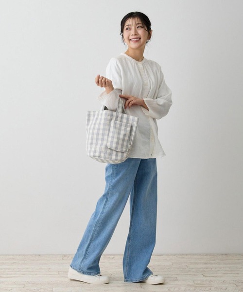 ROOTOTE（ルートート）の「ルートート / SN.デリ.メルシー-D（トートバッグ・レディース・サックスブルー/ブラック/ピンク/グレー/イエロー/ベージュ・FREE）」の21枚目の写真