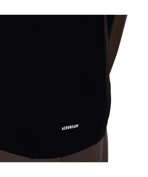 adidas（アディダス）の「アディダス adidas Lux AC リラックス 半袖Tシャツ（Tシャツ/カットソー・レディース・ブラック/サーモンピンク/オレンジ・S/M/L）」の7枚目の写真