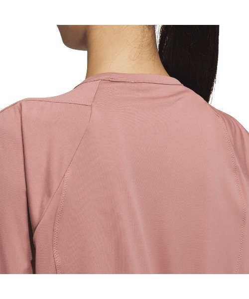 adidas（アディダス）の「アディダス adidas Lux AC リラックス 半袖Tシャツ（Tシャツ/カットソー・レディース・ブラック/サーモンピンク/オレンジ・S/M/L）」の11枚目の写真