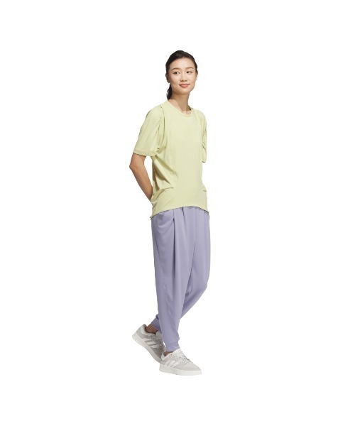 adidas（アディダス）の「アディダス adidas Lux AC リラックス 半袖Tシャツ（Tシャツ/カットソー・レディース・ブラック/サーモンピンク/オレンジ・S/M/L）」の15枚目の写真