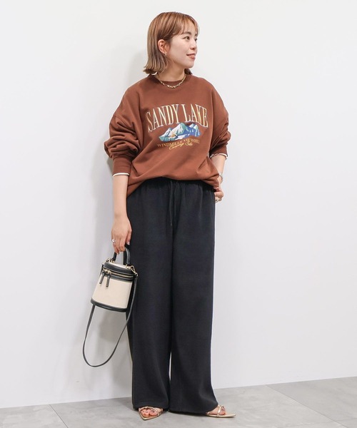 AMERICAN HOLIC(アメリカンホリック)の「パイルパンツ(その他パンツ・レディース・ブラック/ホワイト系その他2・L/M)」の10枚目の写真