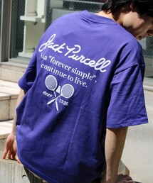 JACK PURCELL | 【Jack Purcell/ジャックパーセル】コーマ天竺 バックプリント グラフィックTシャツ(Tシャツ/カットソー)