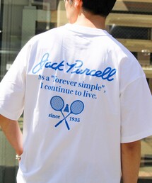 JACK PURCELL | 【Jack Purcell/ジャックパーセル】コーマ天竺 バックプリント グラフィックTシャツ(Tシャツ/カットソー)