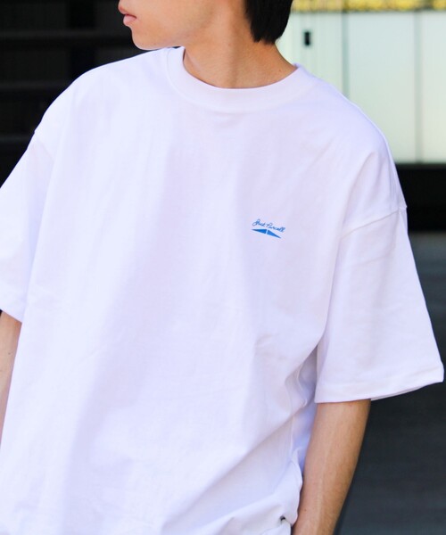 JACK PURCELL（ジャックパーセル）の「【Jack Purcell/ジャックパーセル】コーマ天竺 バックプリント グラフィックTシャツ（Tシャツ/カットソー・メンズ・ホワイト系その他2/ホワイト系その他4/ホワイト系その他5/ブルー系その他2/グレー系その他/ホワイト系その他3/ブルー系その他/グレー系その他2・S/M/L）」の5枚目の写真