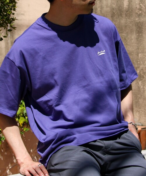 JACK PURCELL（ジャックパーセル）の「【Jack Purcell/ジャックパーセル】コーマ天竺 バックプリント グラフィックTシャツ（Tシャツ/カットソー・メンズ・ホワイト系その他2/ホワイト系その他4/ホワイト系その他5/ブルー系その他2/グレー系その他/ホワイト系その他3/ブルー系その他/グレー系その他2・S/M/L）」の8枚目の写真