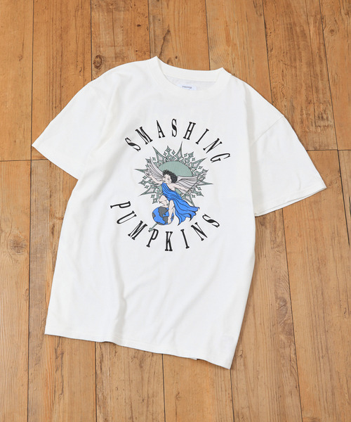 Insonnia PROJECTS(インソニアプロジェクト)の「Insonnia Projects インソニアプロジェクツ / ALTITUDE NOT ATTITUDE TEE The Smashing Pumpkins スマッシング・パンプキンズ グラフィックプリントビッグシルエットTシャツ バンドT スマパン / IP-TSP-011(Tシャツ/カットソー・メンズ・ブラック/ホワイト・0/1/2/3)」の4枚目の写真