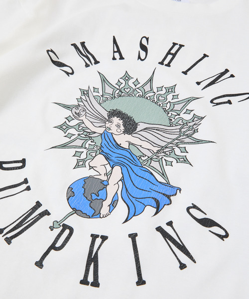Insonnia PROJECTS(インソニアプロジェクト)の「Insonnia Projects インソニアプロジェクツ / ALTITUDE NOT ATTITUDE TEE The Smashing Pumpkins スマッシング・パンプキンズ グラフィックプリントビッグシルエットTシャツ バンドT スマパン / IP-TSP-011(Tシャツ/カットソー・メンズ・ブラック/ホワイト・0/1/2/3)」の7枚目の写真