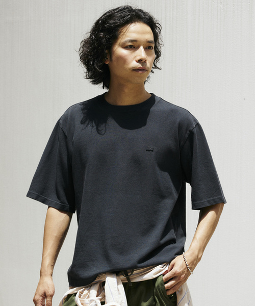 週末値下げ　ラコステ カノコシャツ　サイズ　38 Lacoste セール】【別注】LACOSTE / カノコ ボーダー ショートスリーブ T