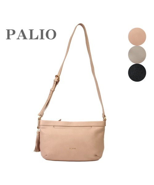 PALIO(パリオ)の「【PALIO】Piace ショルダーバッグ(ショルダーバッグ・レディース・ブラック/ピンクベージュ/グレー・FREE)」の6枚目の写真