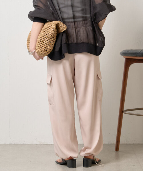 Jena espace merveilleux トロミパラシュートパンツ セール】トロミパラシュートパンツ（その他パンツ）｜Jena