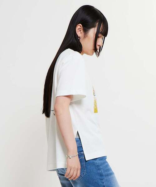 SOFFITTO（ソフィット）の「【Soffitto×Downs Town Project】コラボTシャツ（Tシャツ/カットソー・レディース・グレー/オフホワイト・FREE）」の3枚目の写真