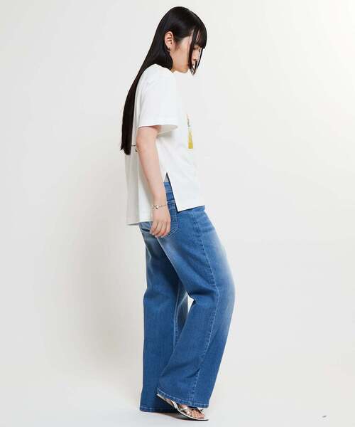 SOFFITTO（ソフィット）の「【Soffitto×Downs Town Project】コラボTシャツ（Tシャツ/カットソー・レディース・グレー/オフホワイト・FREE）」の10枚目の写真
