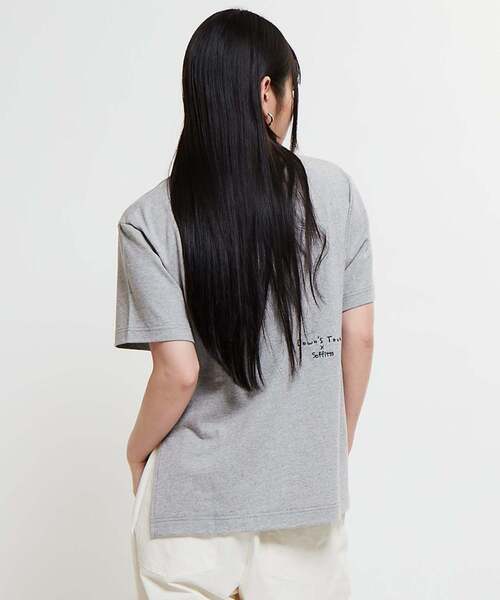 SOFFITTO（ソフィット）の「【Soffitto×Downs Town Project】コラボTシャツ（Tシャツ/カットソー・レディース・グレー/オフホワイト・FREE）」の22枚目の写真