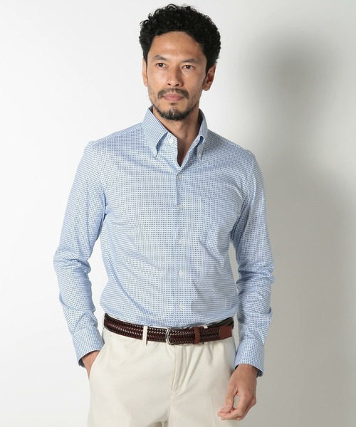 MEN'S BIGI（メンズビギ）の「【DOMODOSSOLA】レザーメッシュプレーンベルト（ベルト・メンズ・ネイビー/ブラウン/ブラック・03/02）」の6枚目の写真