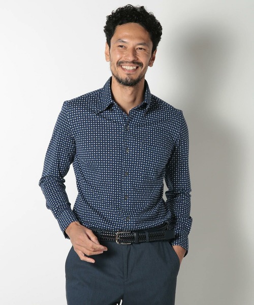 MEN'S BIGI（メンズビギ）の「【DOMODOSSOLA】レザーメッシュプレーンベルト（ベルト・メンズ・ネイビー/ブラウン/ブラック・03/02）」の8枚目の写真