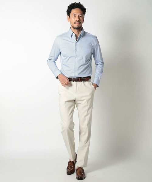 MEN'S BIGI（メンズビギ）の「【DOMODOSSOLA】レザーメッシュプレーンベルト（ベルト・メンズ・ネイビー/ブラウン/ブラック・03/02）」の19枚目の写真