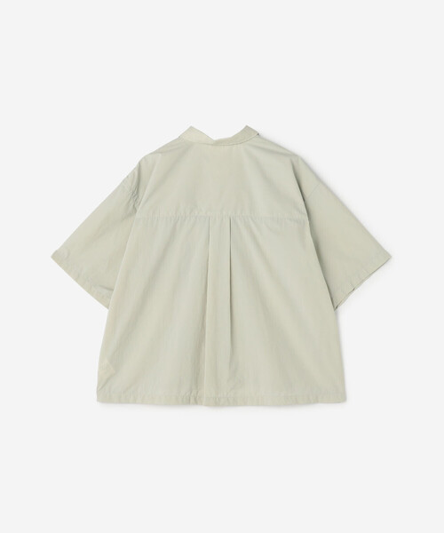 DANTON | コットンホースクロス 半袖ワークシャツ WOMEN（シャツ