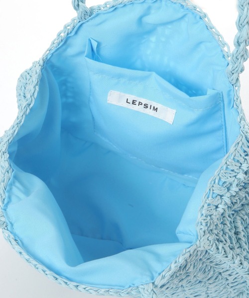 LEPSIM（レプシィム）の「ペーパーミニバッグ　322126（ハンドバッグ・レディース・グリーン/イエロー/ピンク/ブルー・ONE SIZE）」の17枚目の写真