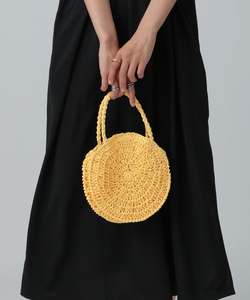 LEPSIM（レプシィム）の「ペーパーミニバッグ　322126（ハンドバッグ・レディース・グリーン/イエロー/ピンク/ブルー・ONE SIZE）」の8枚目の写真