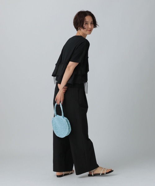 LEPSIM（レプシィム）の「ペーパーミニバッグ　322126（ハンドバッグ・レディース・グリーン/イエロー/ピンク/ブルー・ONE SIZE）」の11枚目の写真