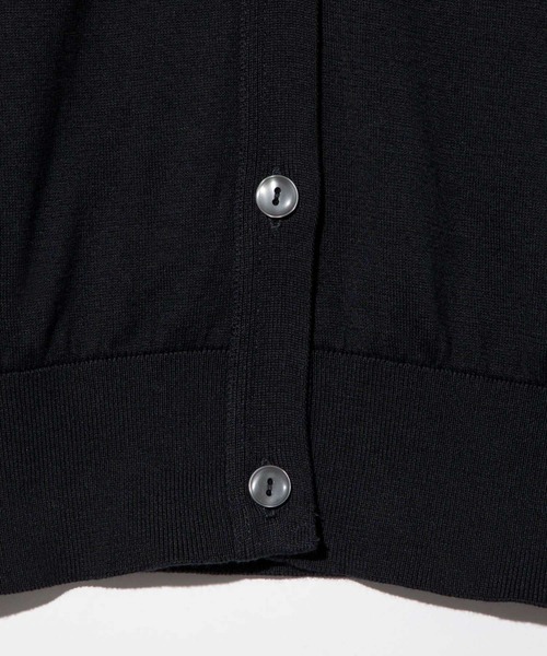 JOHN SMEDLEY（ジョンスメドレー）の「JOHN SMEDLEY YASMIN ジョンスメドレー Ｖネック長袖コットンニット  カーディガン（カーディガン/ボレロ・レディース・ネイビー/ブラック/ホワイト系1/ダークグレー/ホワイト・SMALL/LARGE/MEDIUM）」の15枚目の写真