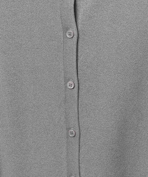 3.3 Field Trip （3.3フィールドトリップ）の「3.3 Field Trip／リボンレイヤードカーディガン（カーディガン/ボレロ・レディース・ネイビー/グレー/オフホワイト・FREE）」の22枚目の写真