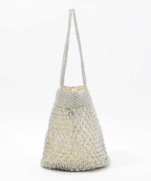 TOMORROWLAND （トゥモローランド）の「TOMORROWLAND LUREX MINI バッグ（ハンドバッグ・レディース・シルバー・FREE）」の8枚目の写真