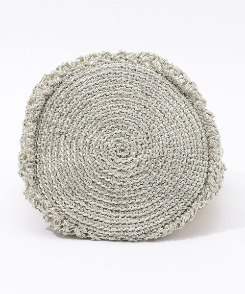 TOMORROWLAND （トゥモローランド）の「TOMORROWLAND LUREX MINI バッグ（ハンドバッグ・レディース・シルバー・FREE）」の6枚目の写真