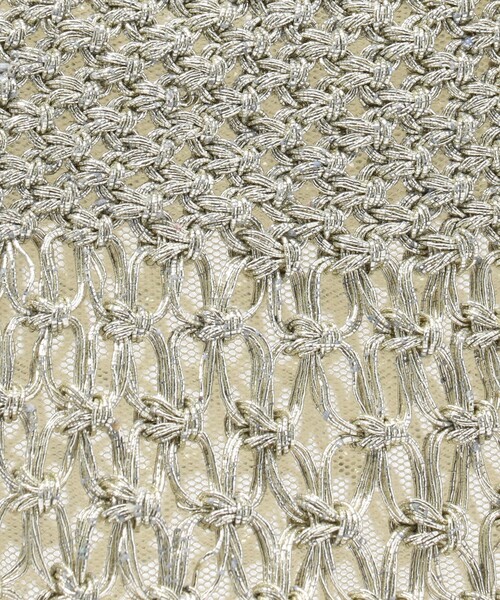 TOMORROWLAND （トゥモローランド）の「TOMORROWLAND LUREX MINI バッグ（ハンドバッグ・レディース・シルバー・FREE）」の2枚目の写真