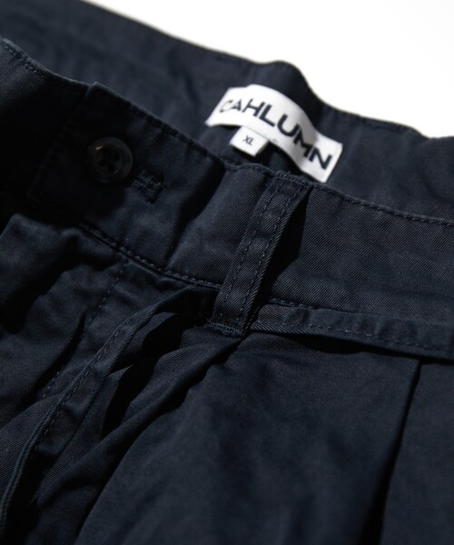 CAHLUMN/カウラム Extra Long Staple Organic Cotton 2 Tuck