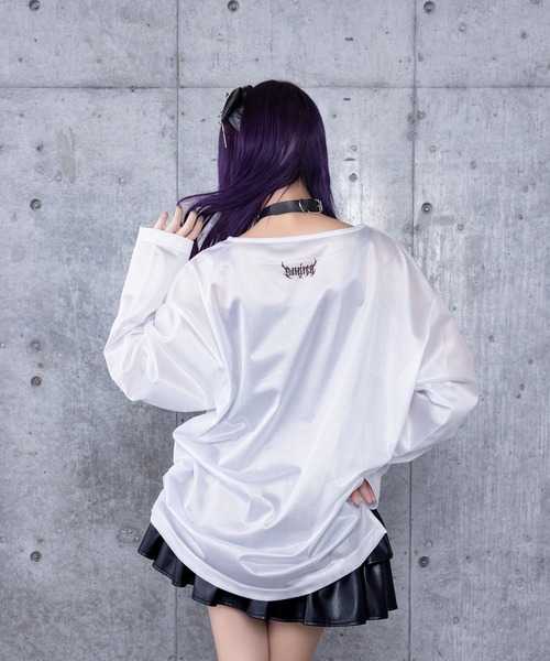 Amilige BONDイラストプリントロングTシャツ 【限定商品】 Amilige BONDイラストプリントロングTシャツ 【限定商品